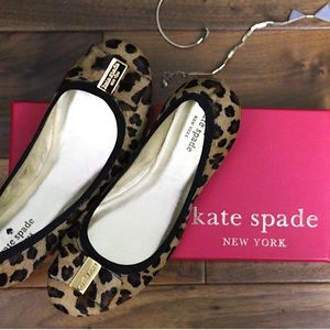 *NEW* Kate Spade Leopard Flats