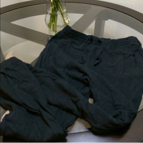 Black ZARA joggers, 100% cotton