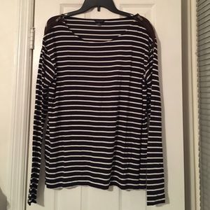 Club Monaco Nautical Zipper Top
