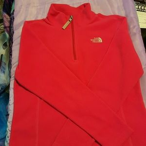 Northface 1/4 zip glacier fleece for young girls
