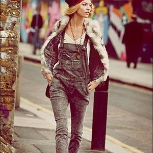 Free People corduroy overalls