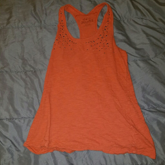 READY FOR SUMMER - SUPER COMFY ORANGE TANK - Picture 1 of 1