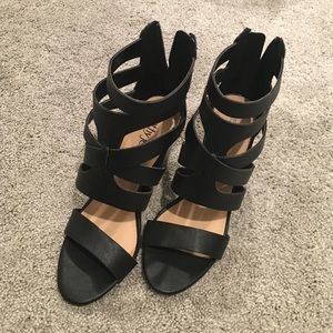 Cathy Jean black sandals