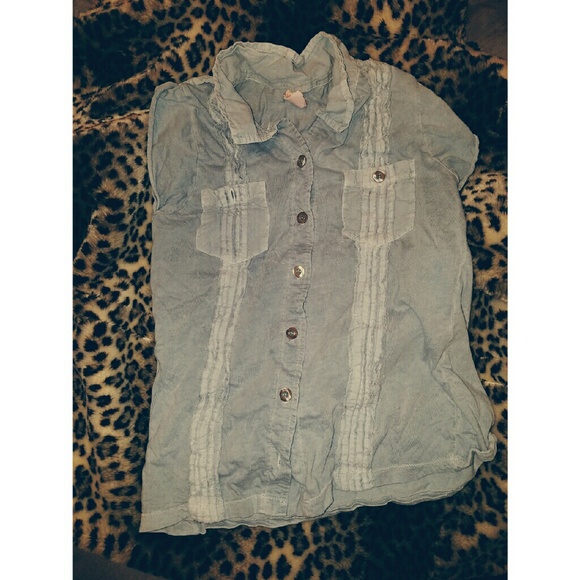 DISTRESSED FREE PEOPLE VEST