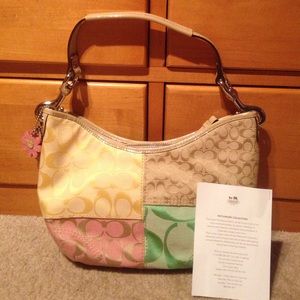 NWOT Coach Patchwork Collection Handbag