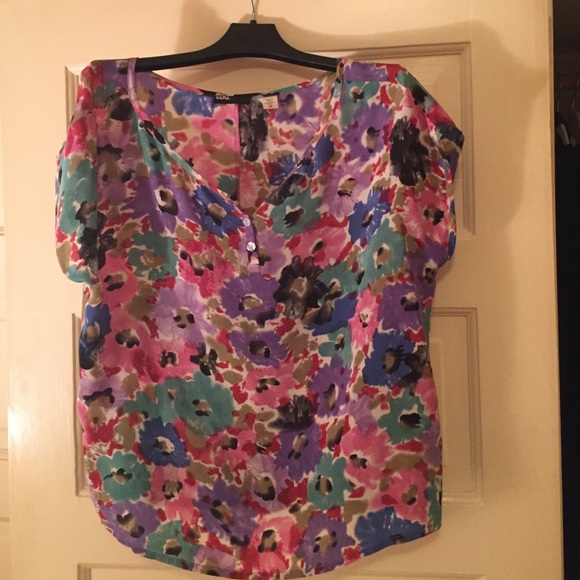 Floral blouse