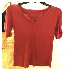 A orange shirt %60 cotton really soft