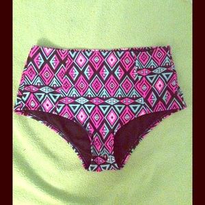 LA Hearts High Waisted Swimsuit Bottoms