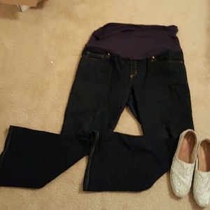 Gap maternity jeans