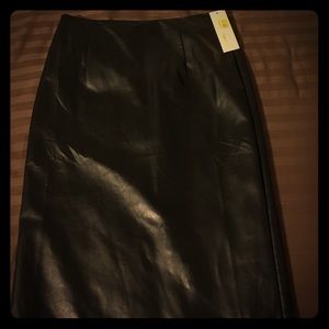 Sugar lips pleather skirt