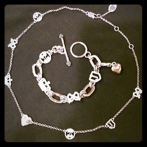 Juicy Couture Necklace Bracelet Bundle