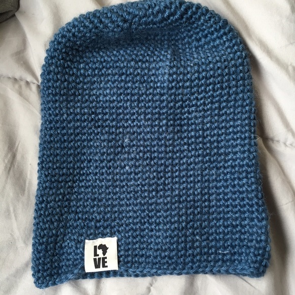 Super sweet blue Kroger kids beanie - Picture 1 of 4