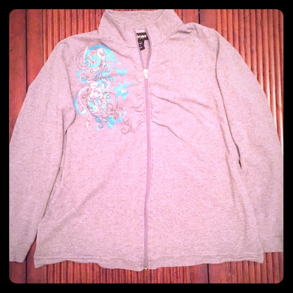 Lane Bryant zip up sweatshirt. - Picture 1 of 2