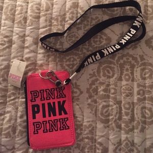 VS Pink lanyard