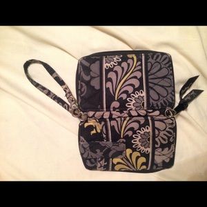 Vera Bradley Wristlet With cellphone holder