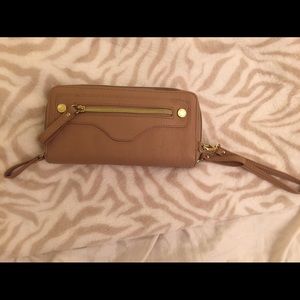 Steve Madden Wallet- Tan w/Gold