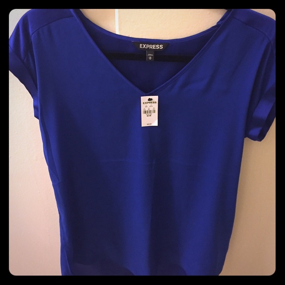 Express short sleeve blouse