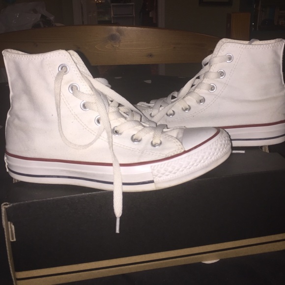 White high top converse