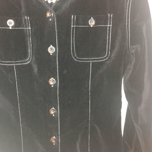 Velvet top/jacket - Picture 2 of 3