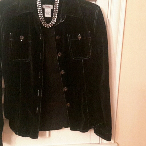 Velvet top/jacket - Picture 3 of 3