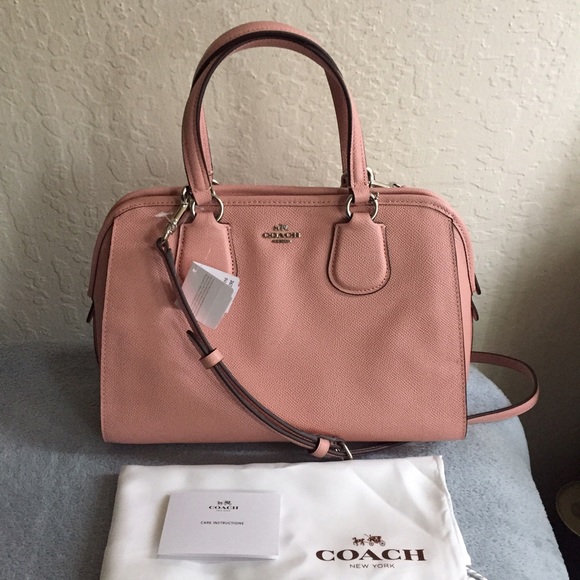 Coach Handbags - Coach Crossgrain Leather Satchel