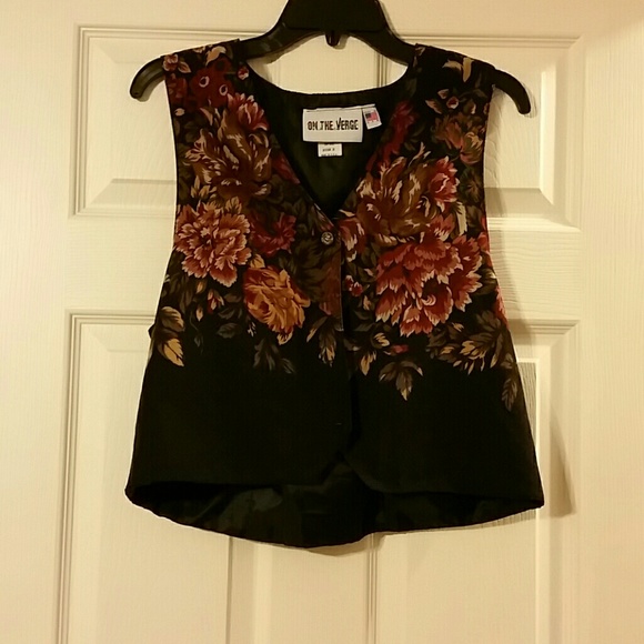 Floral vest