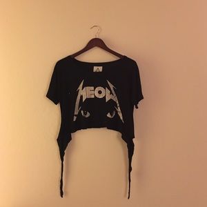 UNIF Meow Crop Top