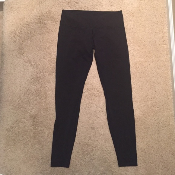 black lululemon leggings, size 10, lightly worn
