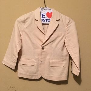 Boys linen blazer