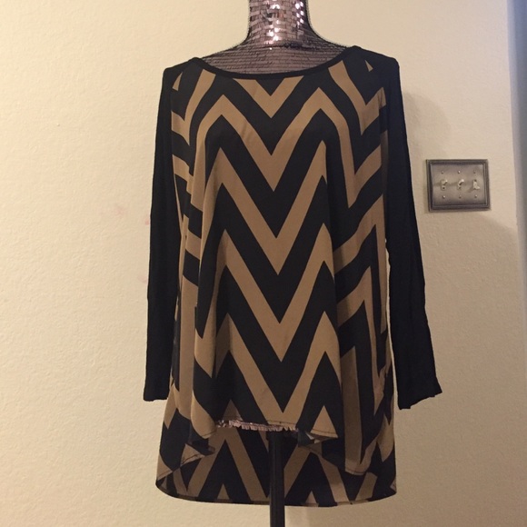 Chevron shirt/dress from Charming Charlie.