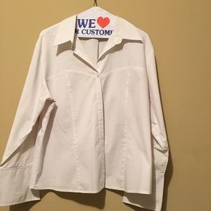 White button down shirt