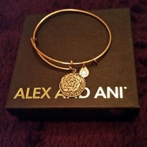 Authentic Alex & Ani charm bracelet