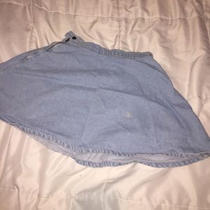 Denim skirt