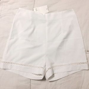 High waist shorts