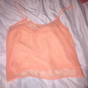 American Apparel Chiffon Top