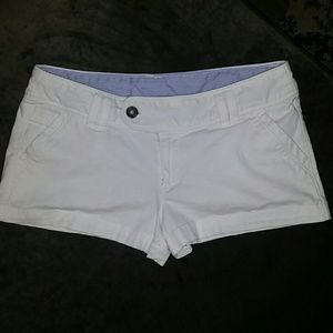 **White Shorts**