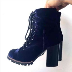 Report Allon Velvet Booties