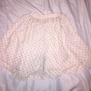 Polka Dot Mini Skirt