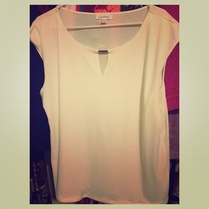 Calvin Klein women's white blouse