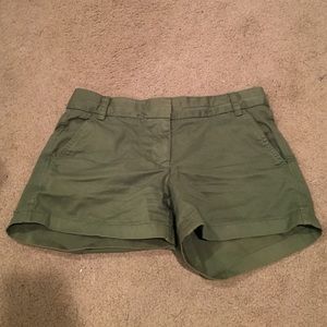 3" JCrew Chino Shorts