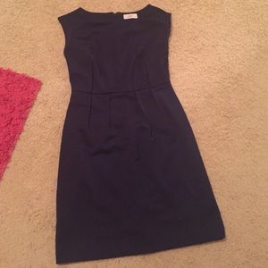 LOFT navy blue dress