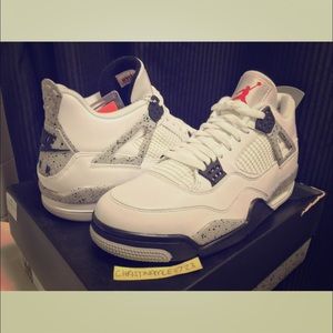 NIKE AIR JORDAN 4 IV CEMENT SZ 11.5 2016