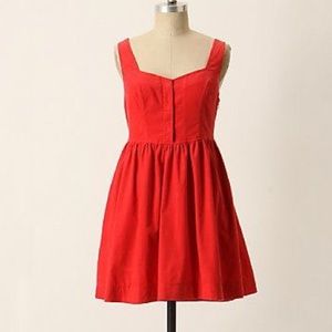 Anthropologie Mulling Spices dress