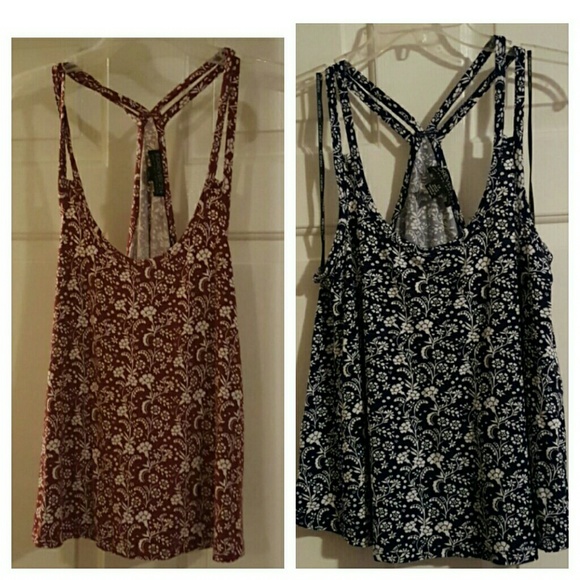 Bundle Forever 21 criss-cross tanks