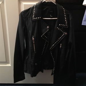 Studded Leather Jacket