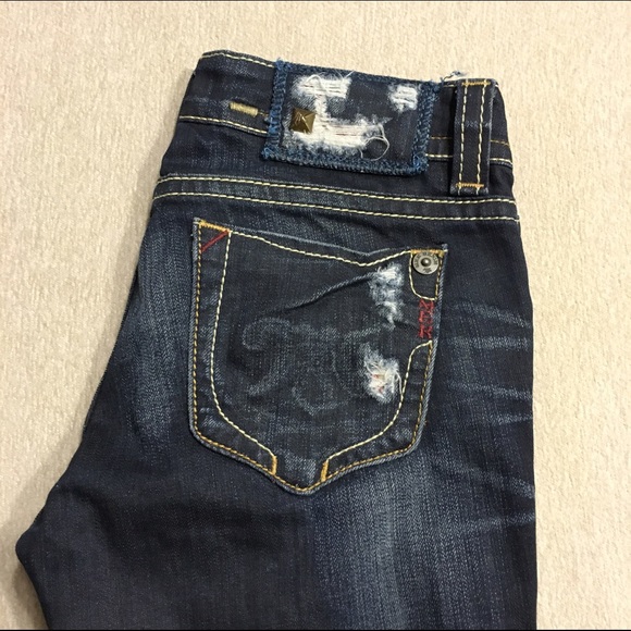 MEK Denim, "Antwerp-1" straightleg jeans (B)