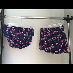 Floral festival set (top&bottom)