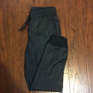 J Crew wool lined track pants
