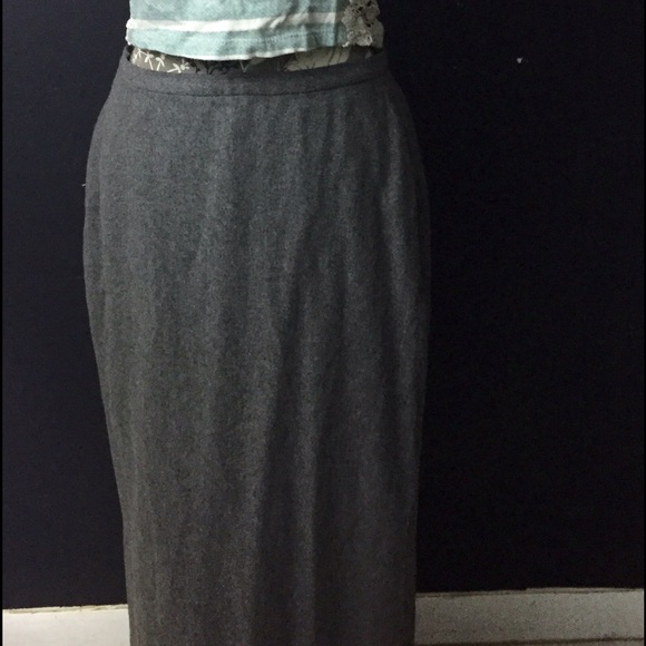 Zara Wool Blend Maxi Skirt - Picture 2 of 3