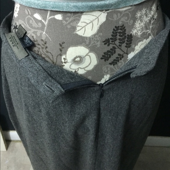 Zara Wool Blend Maxi Skirt - Picture 3 of 3